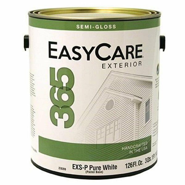 Gourmetgalley 1 gal EXS-P Easycare 365 Pastel Base Exterior Latex House Paint - Durable Acrylic Semi-Gloss GO3848548